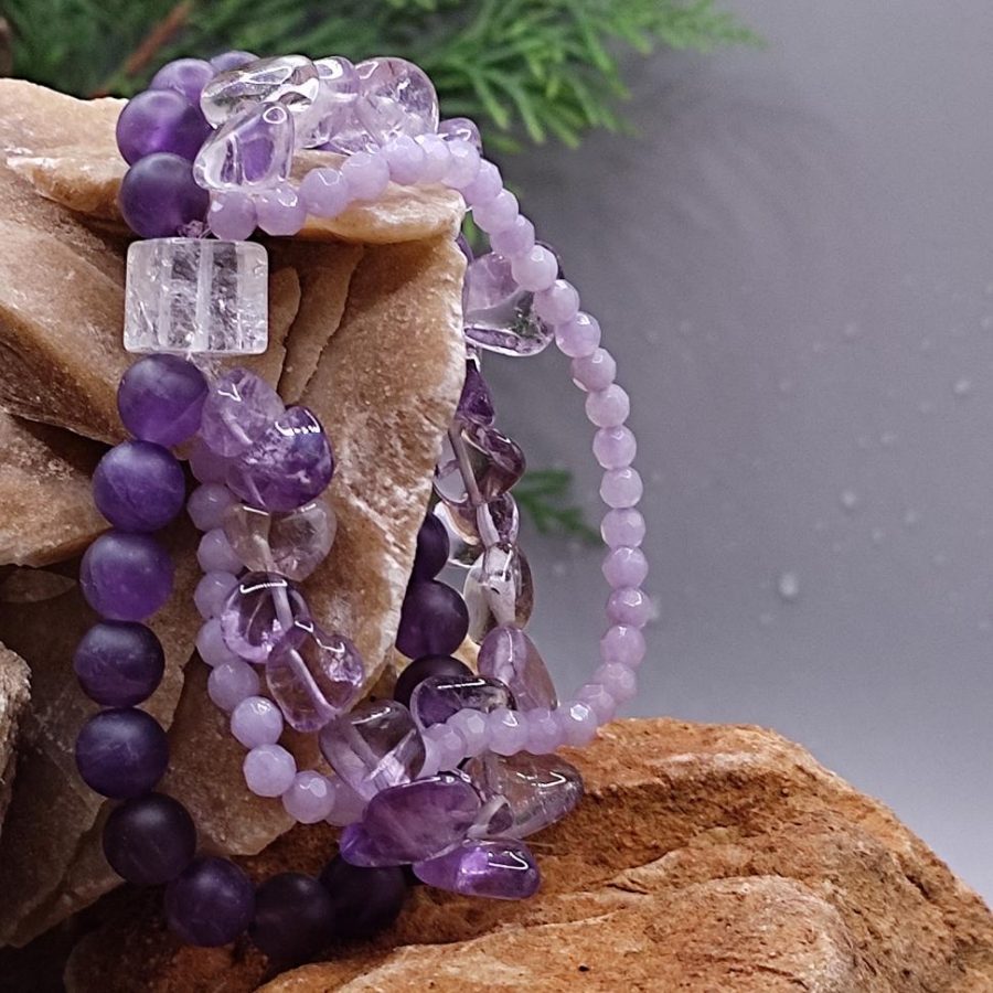 Bracelet chakra Couronne "je comprends" – Image 2