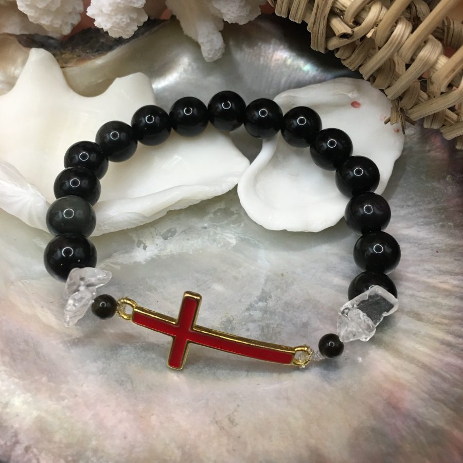 Bracelet Protection "Croix rouge"