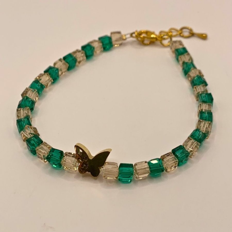 Bracelet verre "Papillon" – Image 2