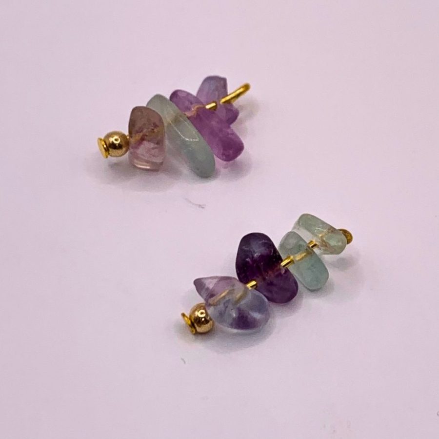 Boucles d'oreilles kit 4 couleurs interchangeables M5 – Image 4