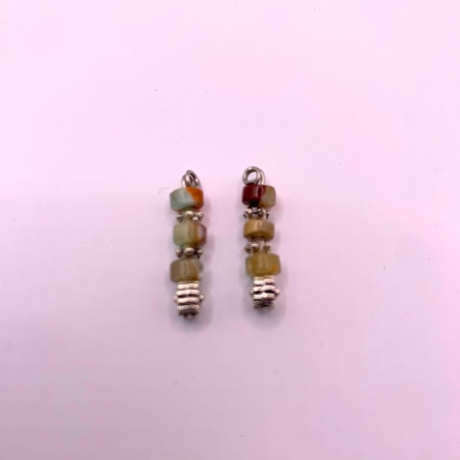 Boucles d'oreilles kit 4 couleurs interchangeables M2 – Image 4