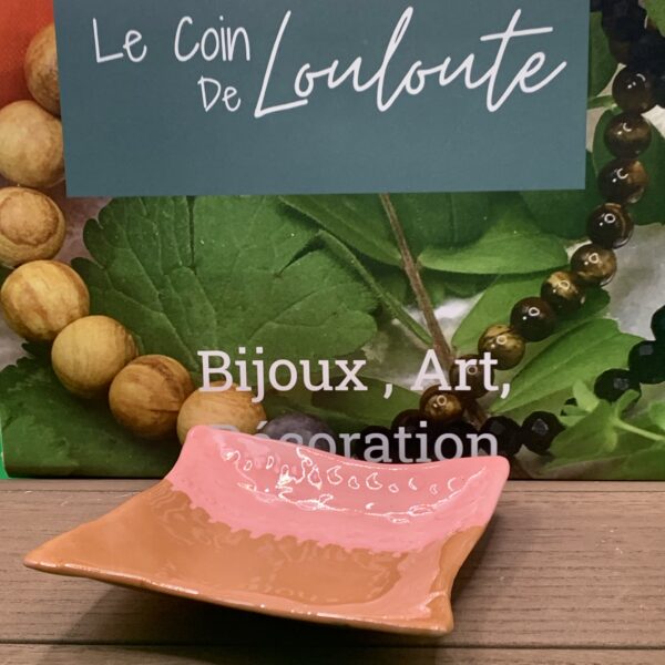 Vide poche Dentelle rose
