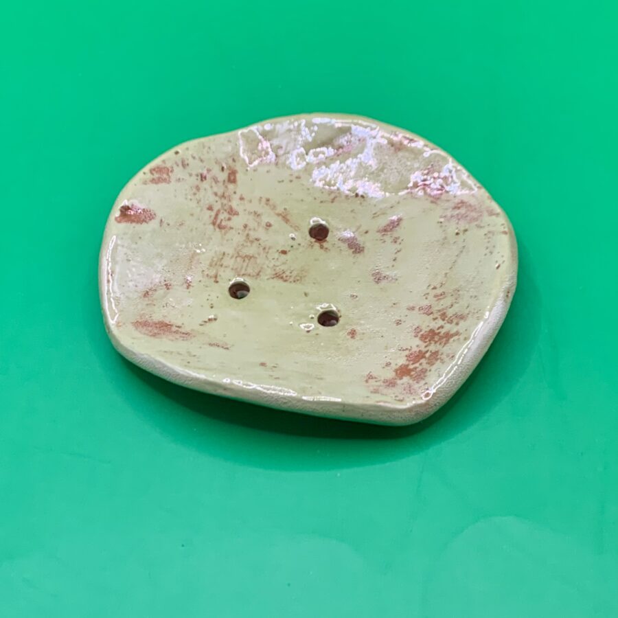 Petit porte savon vert pâle – Image 2