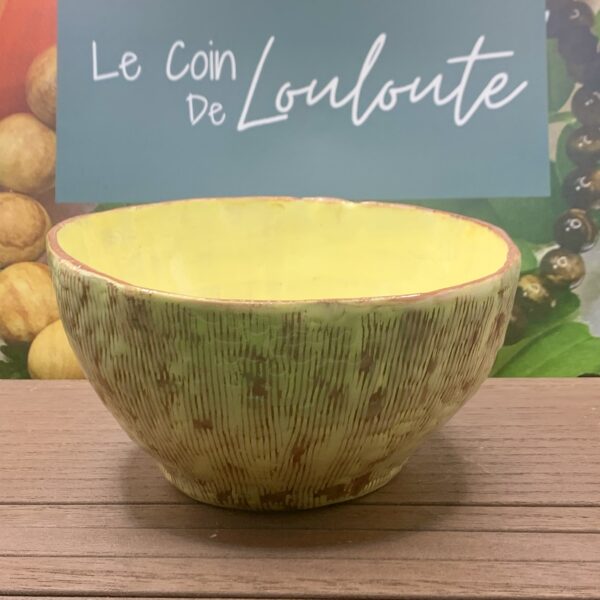 Grand bol Jaune