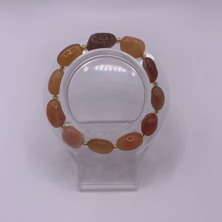 Bracelet olive Jaspe – Image 2